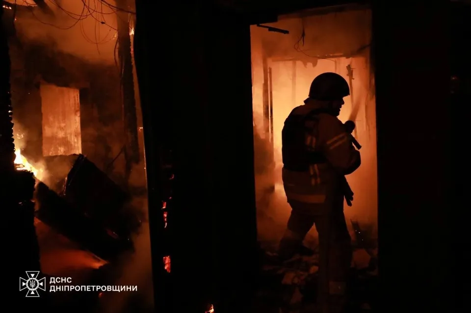 Боротьба з наслідками прильоту в Дніпрі