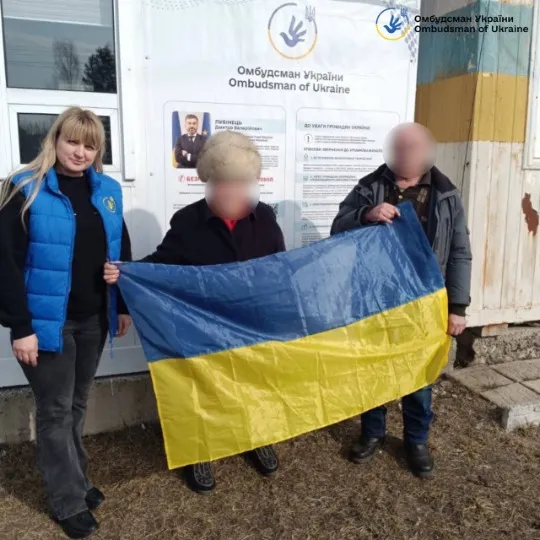 Люди, яких повернули з окупованих територій