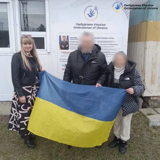 Люди, яких повернули з окупованих територій