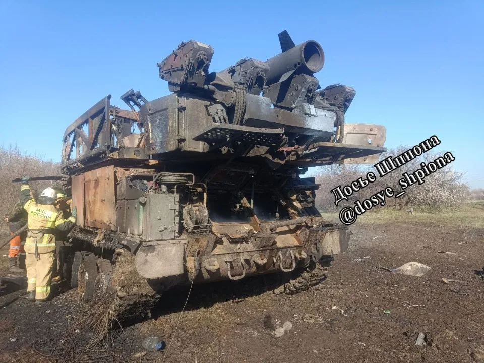 російський Бук на Луганщині