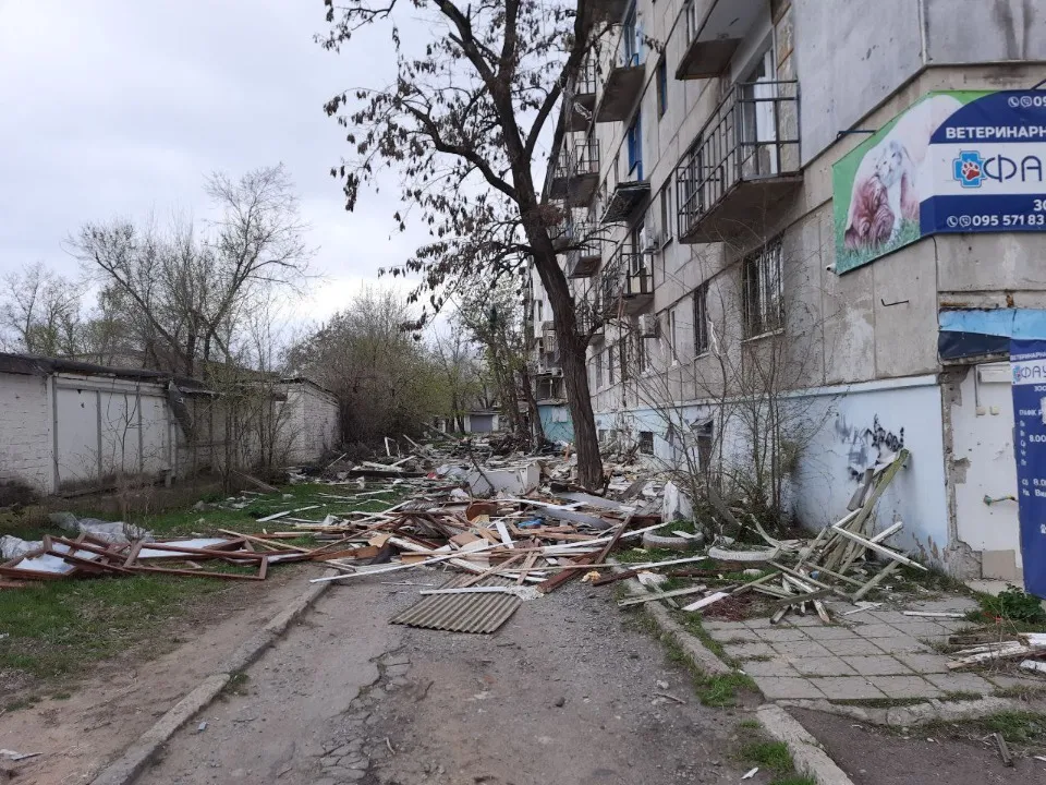 Сіверськодонецьк зруйнована багатоповерхівка просп. Гвардійський, 24а