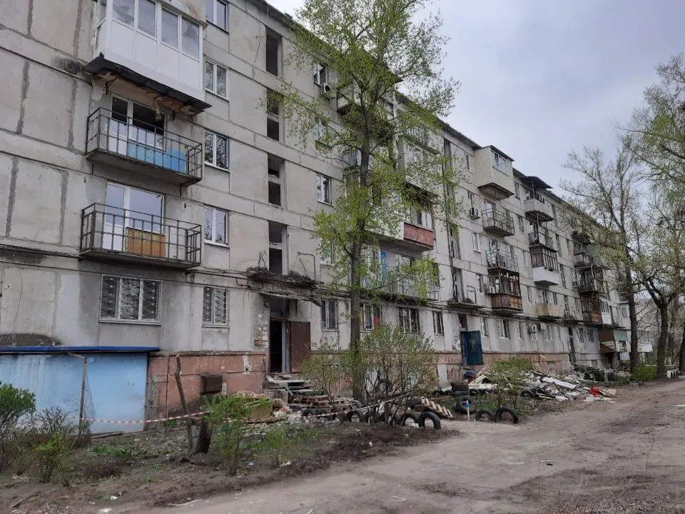 Сіверськодонецьк зруйнована багатоповерхівка просп. Гвардійський, 24а