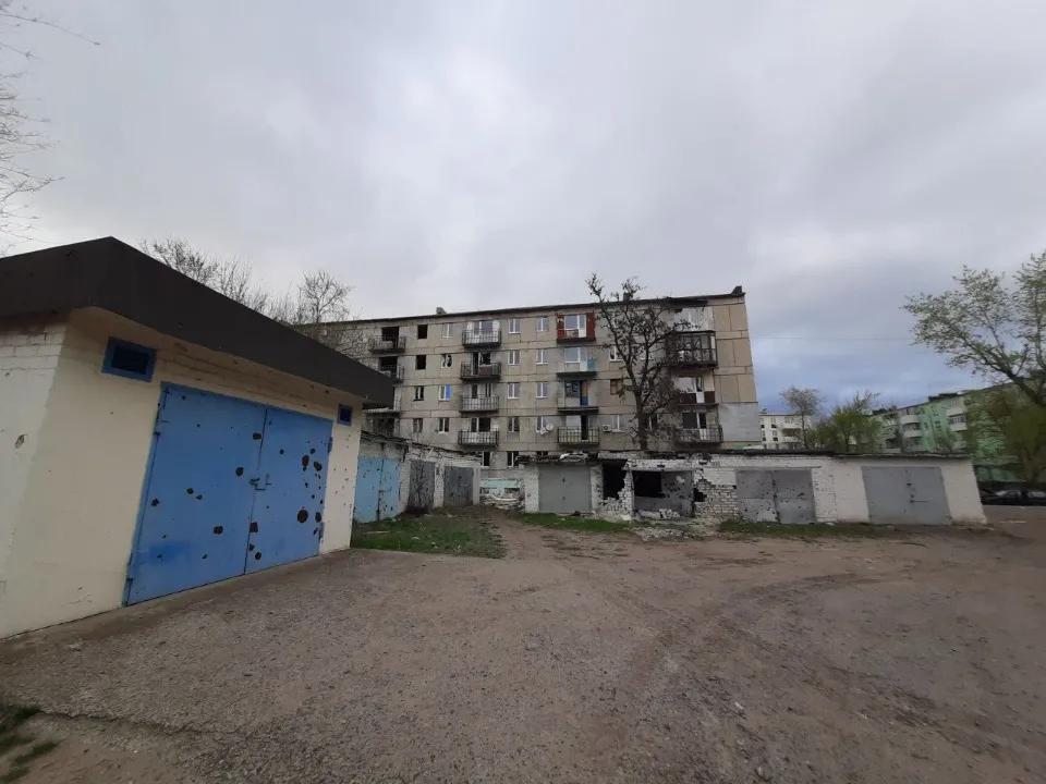 Сіверськодонецьк зруйнований гараж просп. Гвардійський, 24а