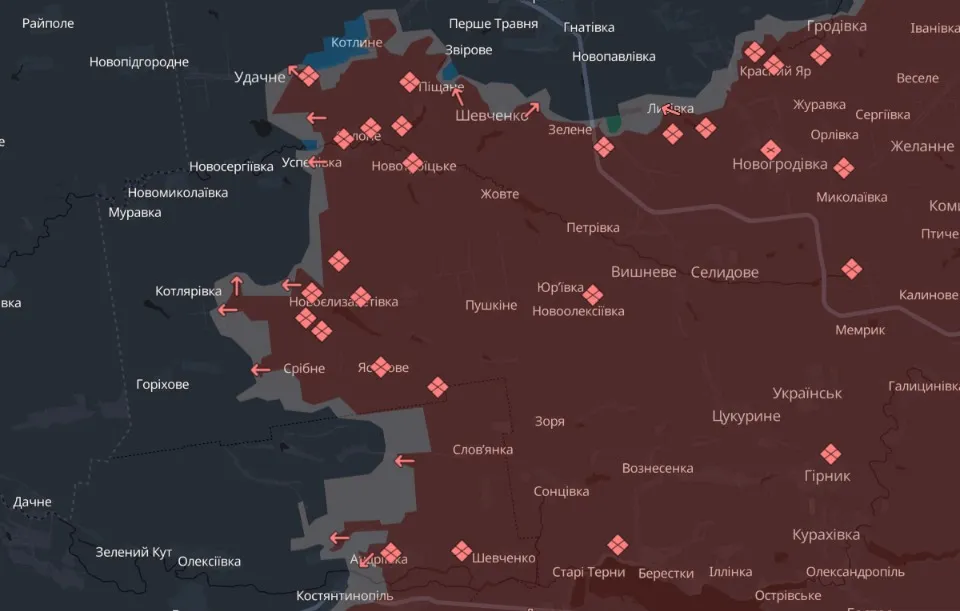 Донецька область Deepstate