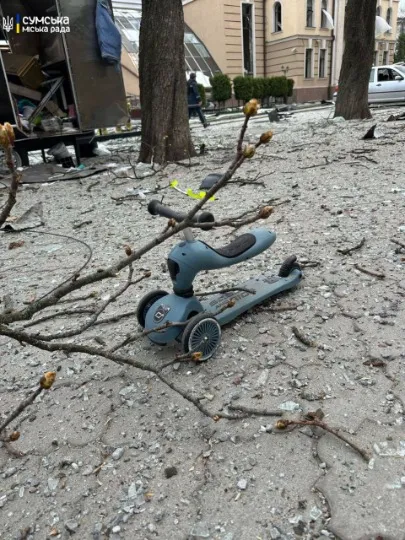 Обстріл Сум 13 квітня