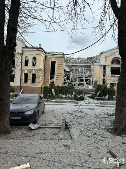 Обстріл Сум 13 квітня