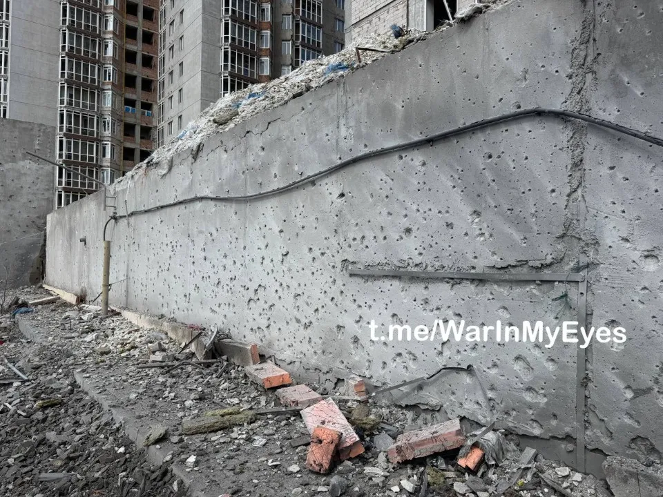 Приліт в Донецьку 13 квітня