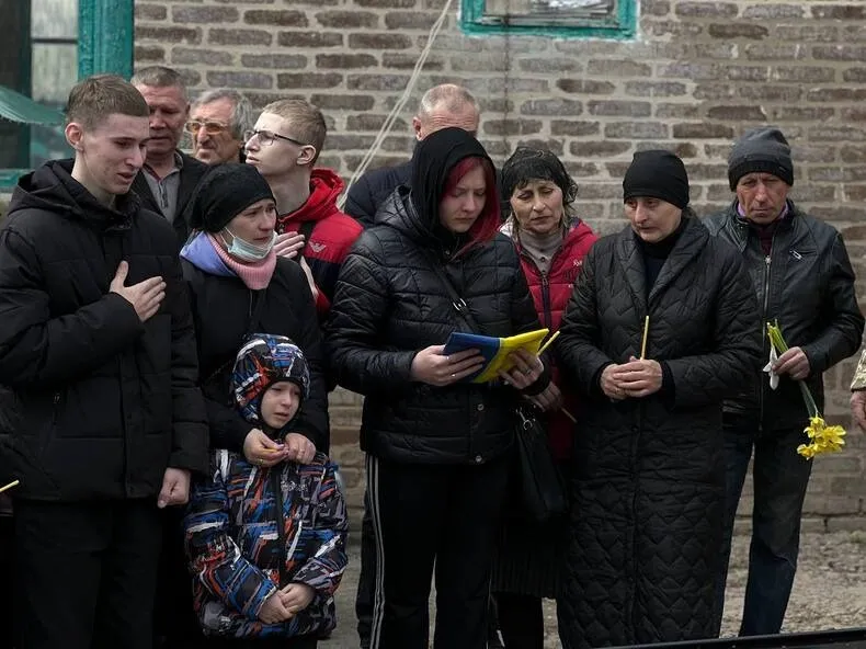 поховання бійця з Краматорська Владислава Бистрицького