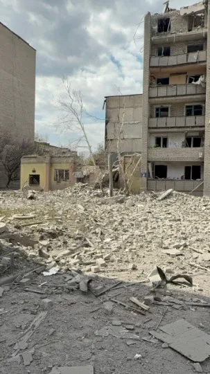 Покровськ у квітні 2025. Фото: Денис Христов