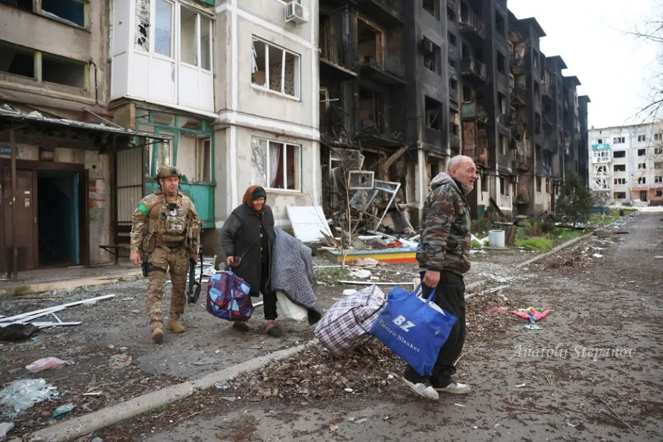Покровськ війна люди евакуація