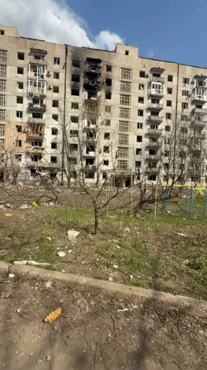 Покровськ у квітні 2025. Фото: Денис Христов