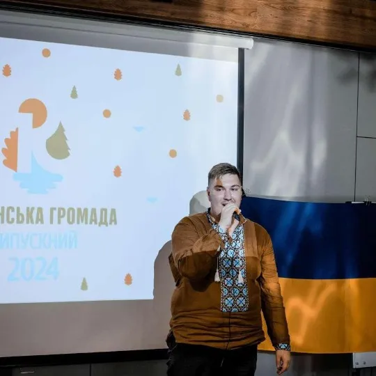 Данило Моргун, волонтер, громадський і культурний діяч з Кремінної