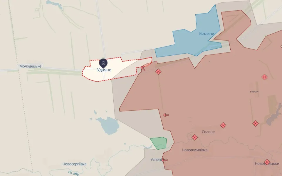 карта Deep State Донеччина