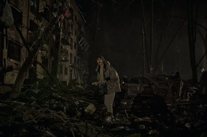 Київ обстріл 24 квітня 2025. Фото: Костянтин і Владислава Ліберови