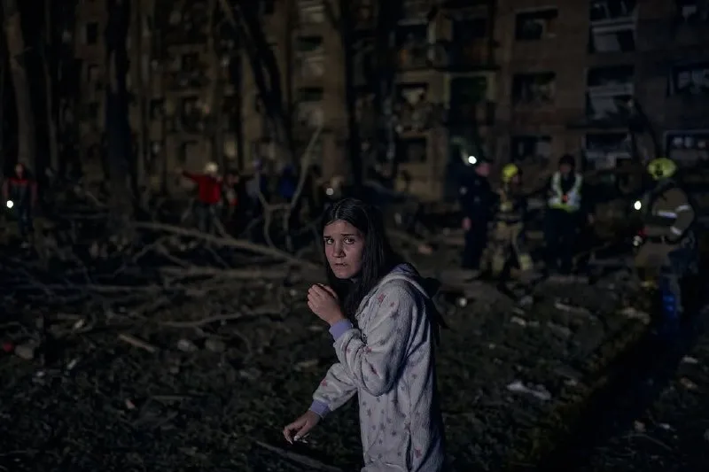 Київ обстріл 24 квітня 2025. Фото: Костянтин і Владислава Ліберови