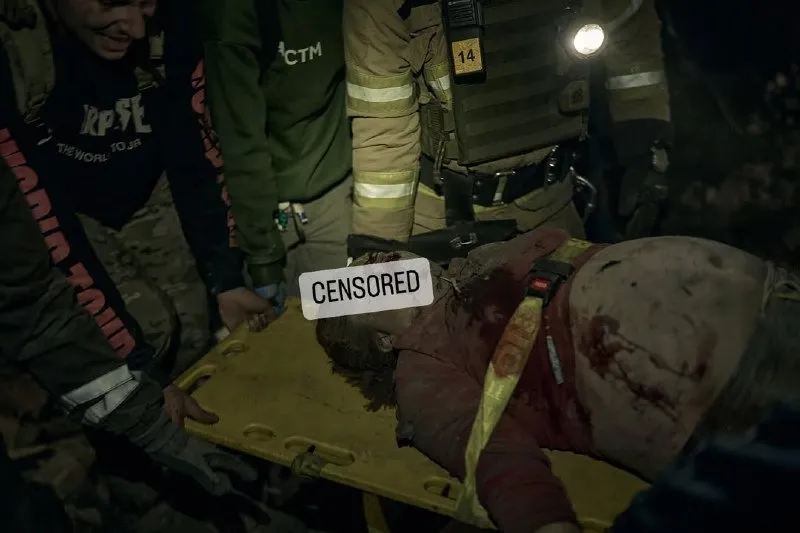 Київ обстріл 24 квітня 2025. Фото: Костянтин і Владислава Ліберови