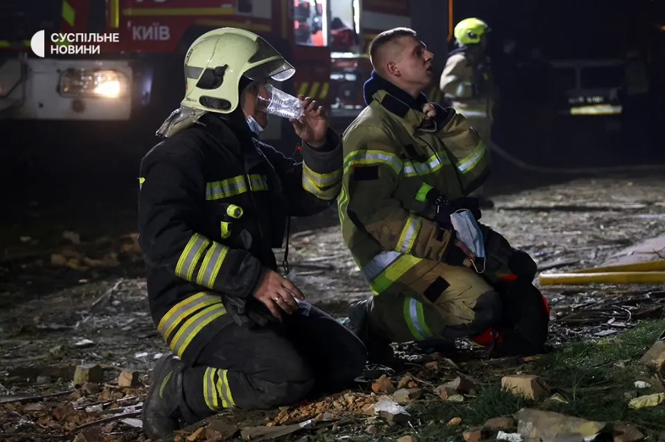 Київ обстріл 24 квітня 2025. Фото: Суспільне