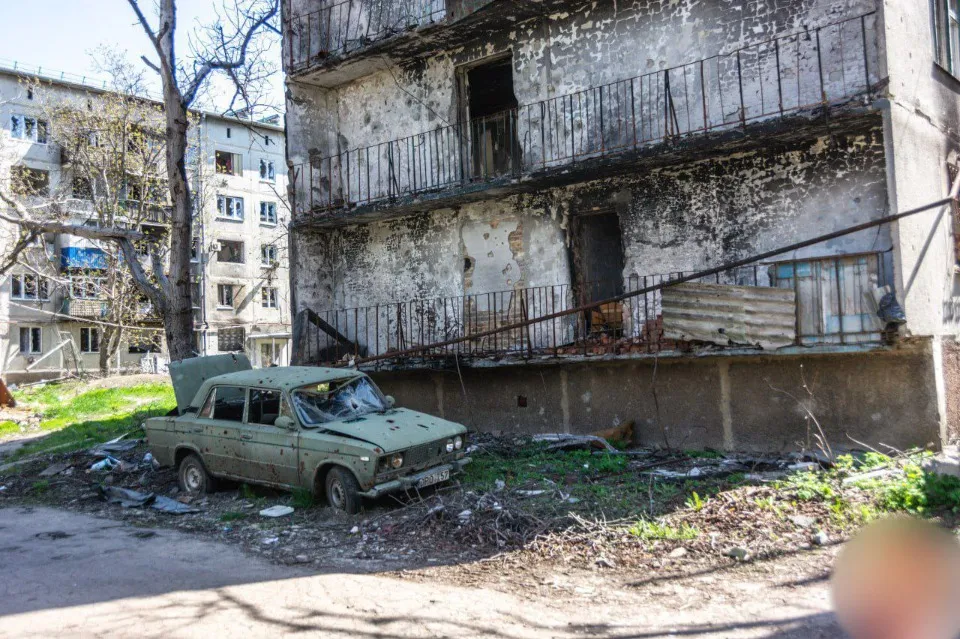 Красногорівка Донецька область окупація війна руїни