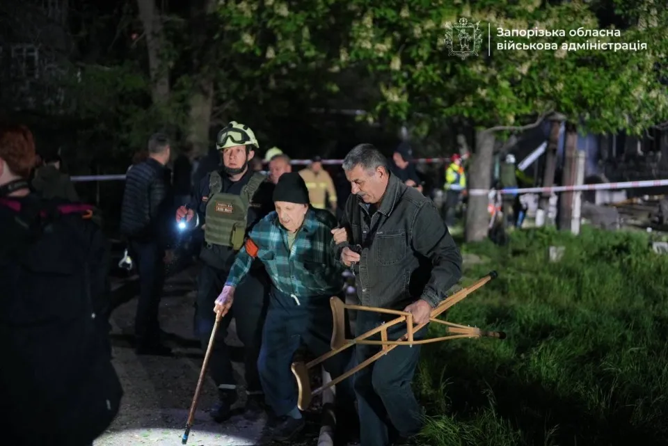 обстріл Запоріжжя