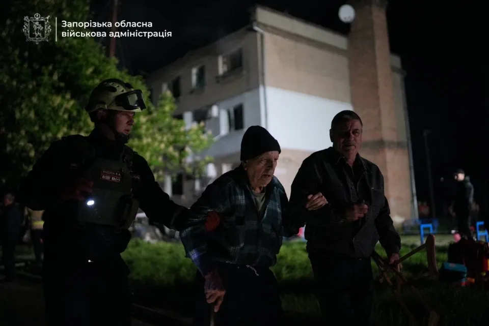обстріл Запоріжжя