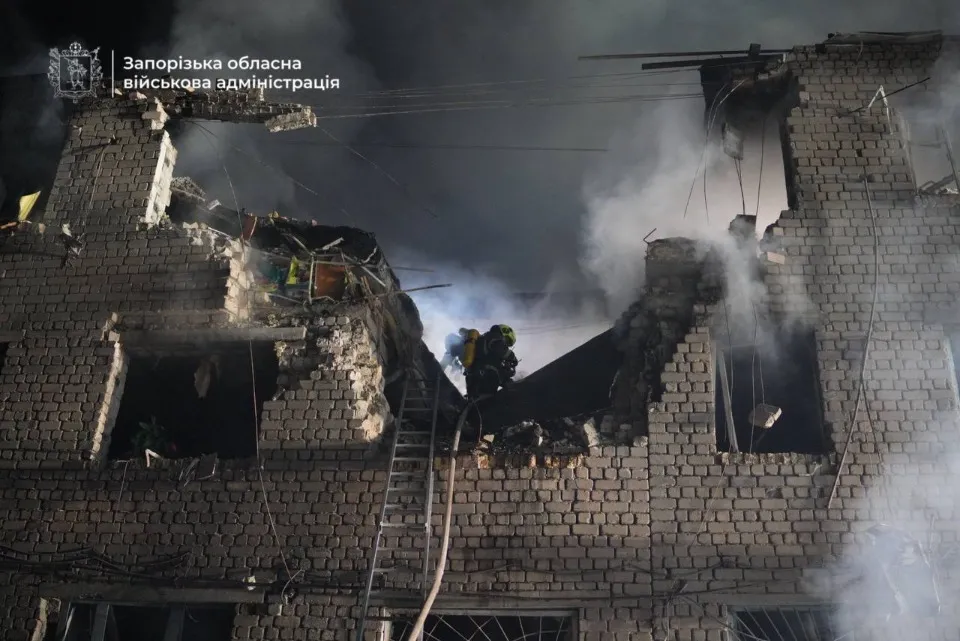обстріл Запоріжжя