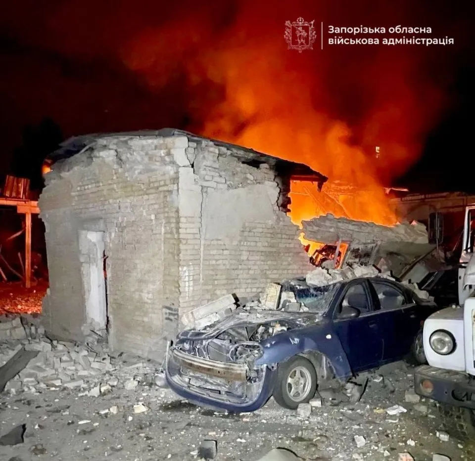 обстріл Запоріжжя