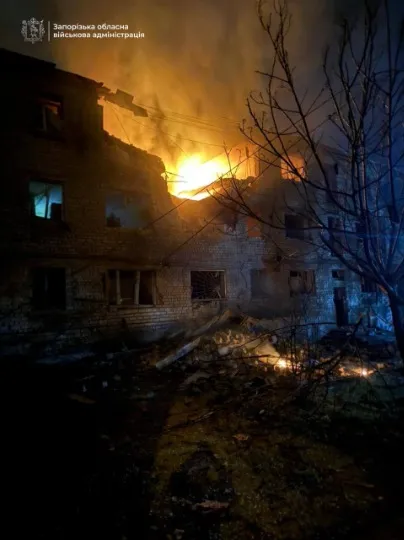 обстріл Запоріжжя