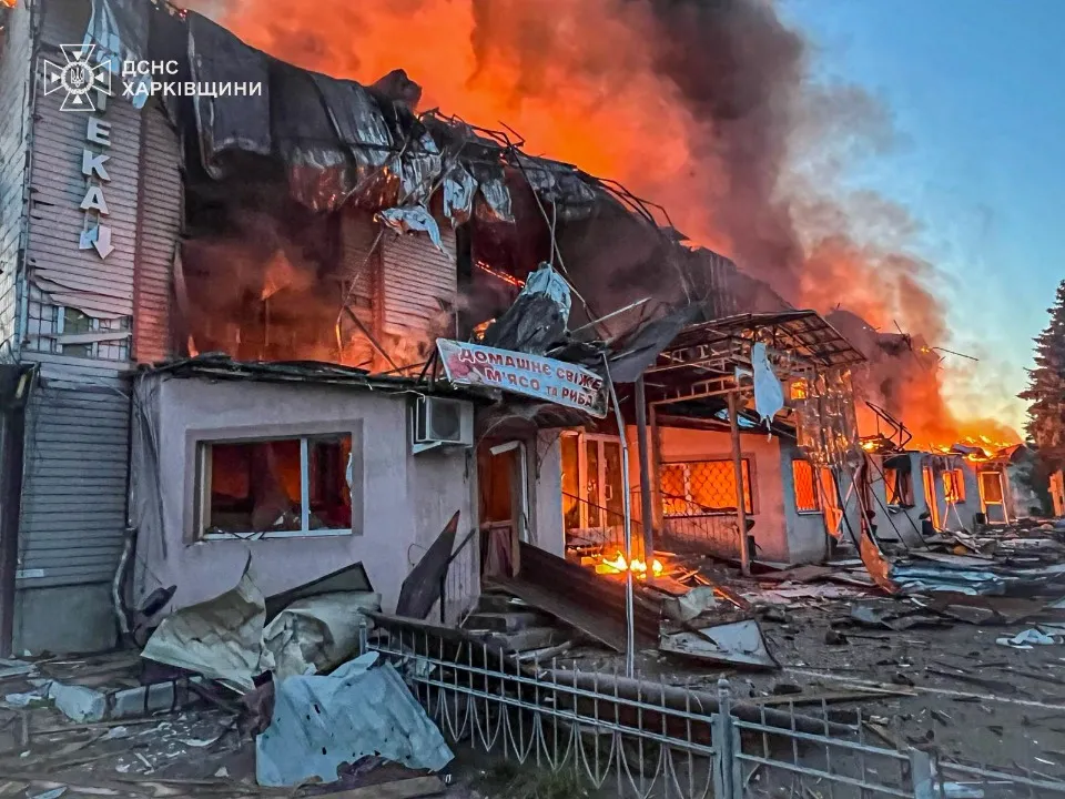 обстріл Харківщини