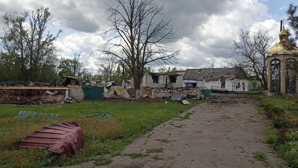 Свято-Вознесенський храм у Новотроїцькому зруйнований