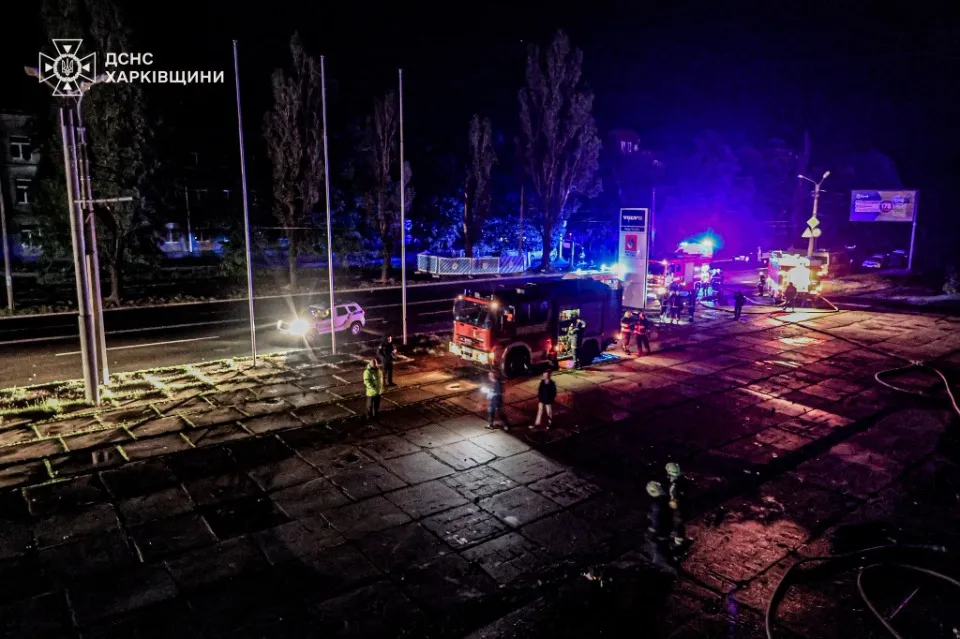 Пожежа в Харкові