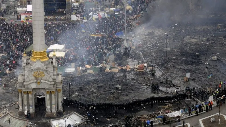 Революція гідності. Київ, 20 лютого 2014 року. УНІАН