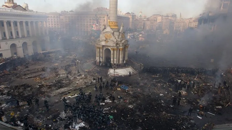 Революція гідності. Київ, 20 лютого 2014 року. УНІАН