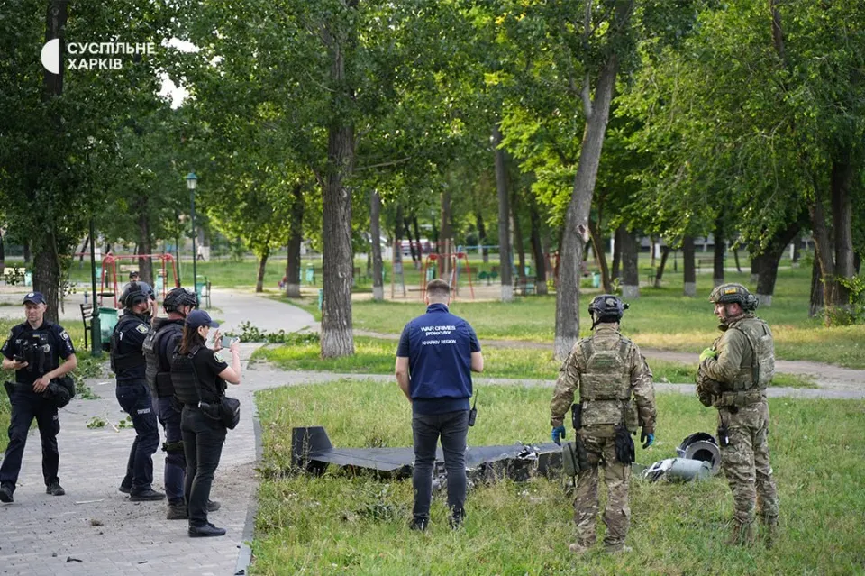 обстріл Харкова, нерозірваний “Шахед”