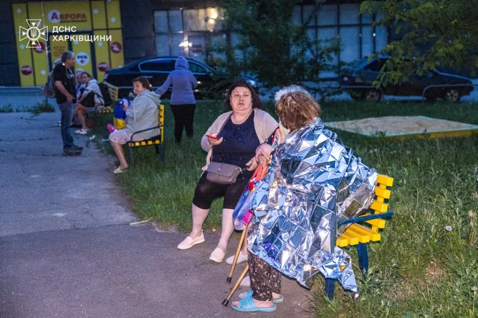 постраждалі від атаки на Харків люди війна обстріл