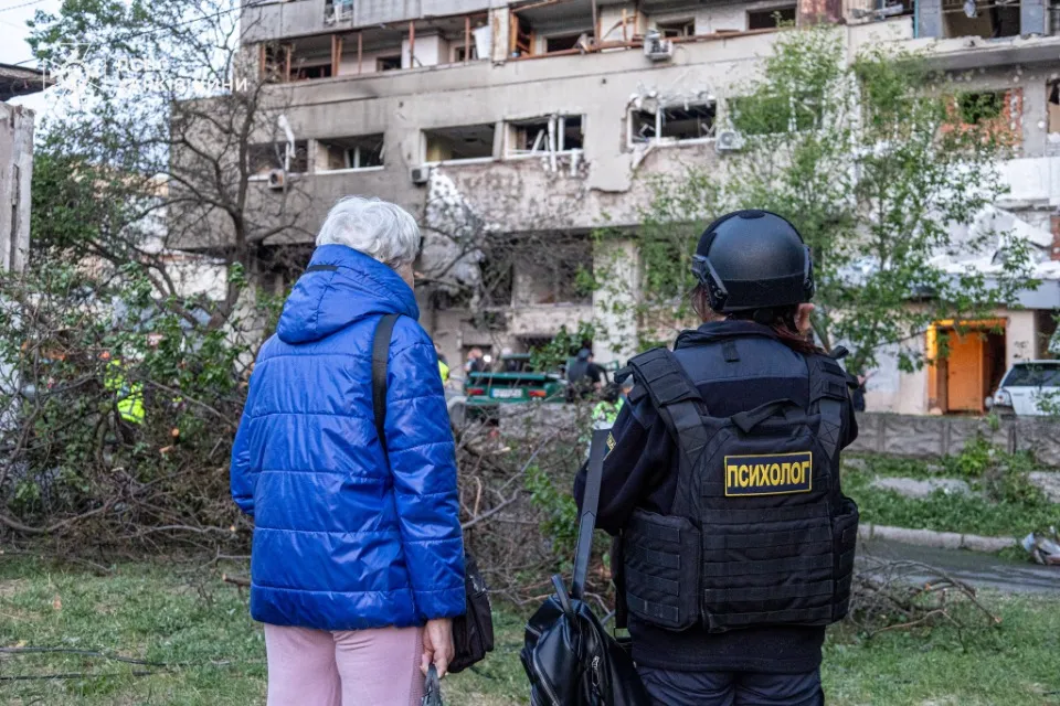 постраждалі від атаки на Харків люди війна обстріл