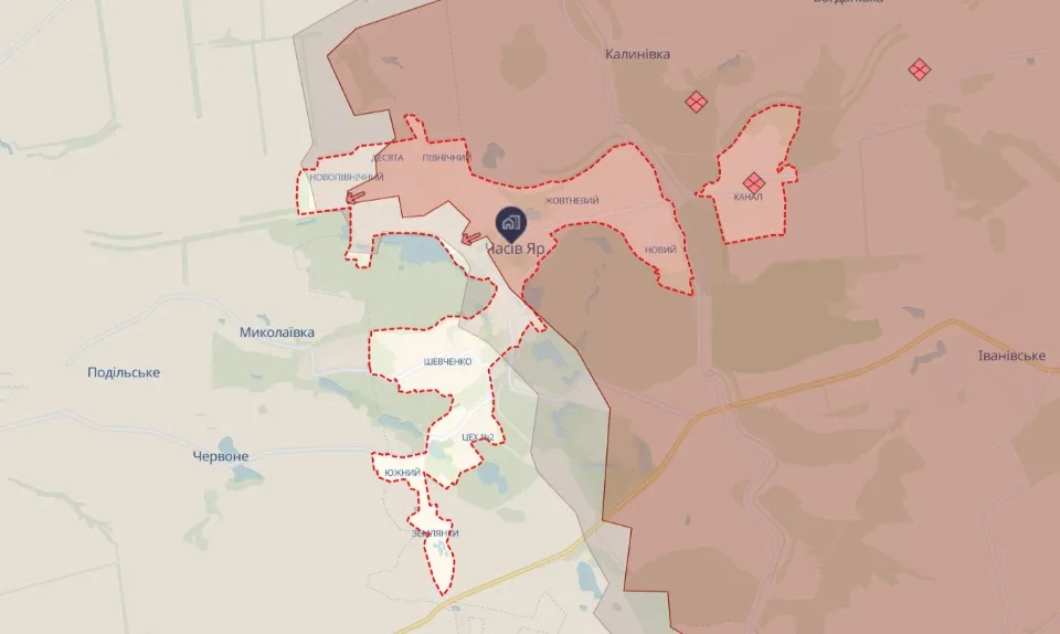 DeepState Map Донеччина