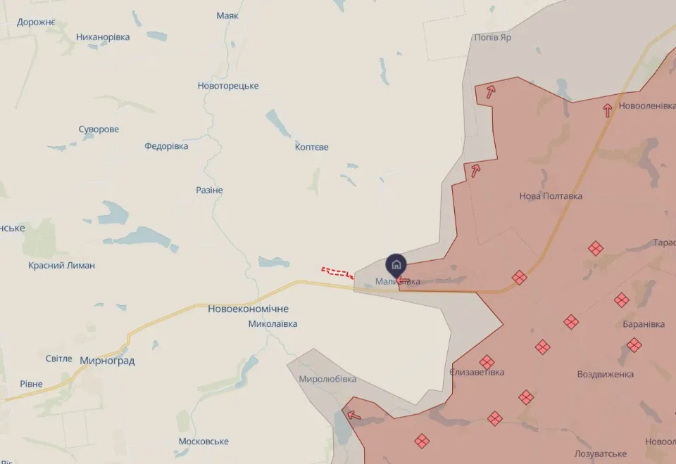 DeepState Map Покровськ