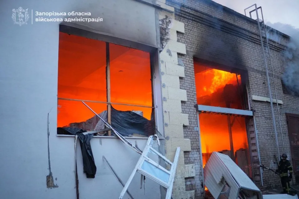 обстріл Запоріжжя