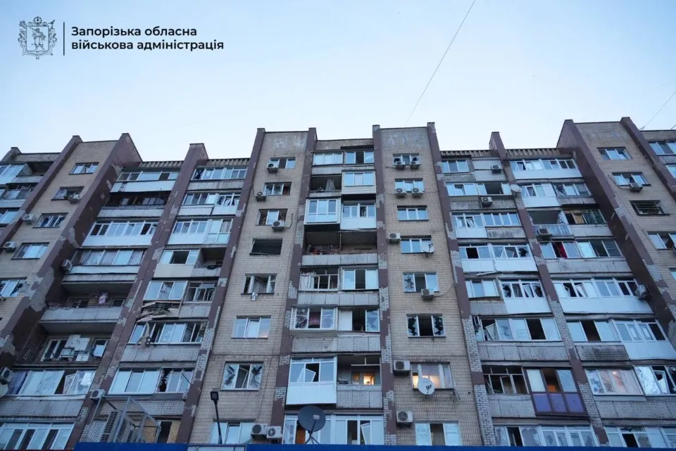 обстріл Запоріжжя