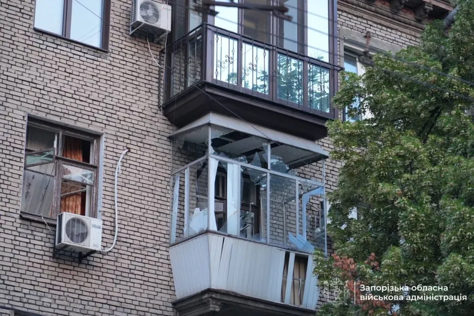 обстріл Запоріжжя