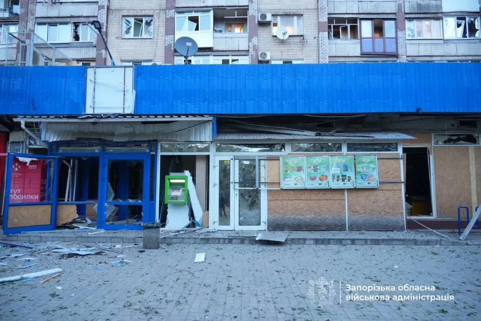 обстріл Запоріжжя