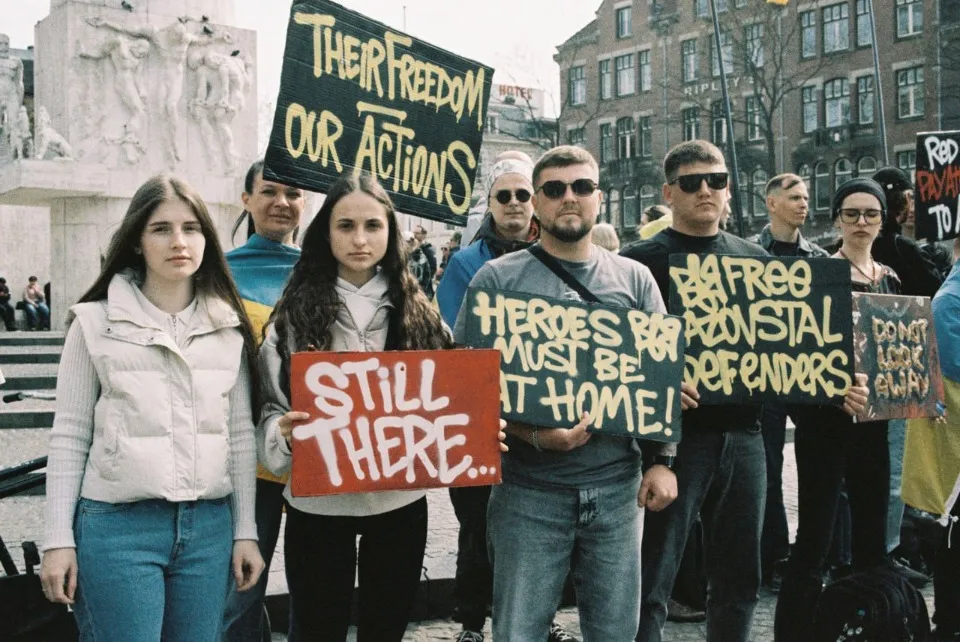 Бійці, яких зустріли Фролови на одній з акцій