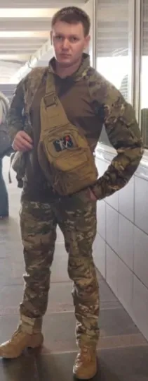 Військовий Роман Базікало з Луганщини