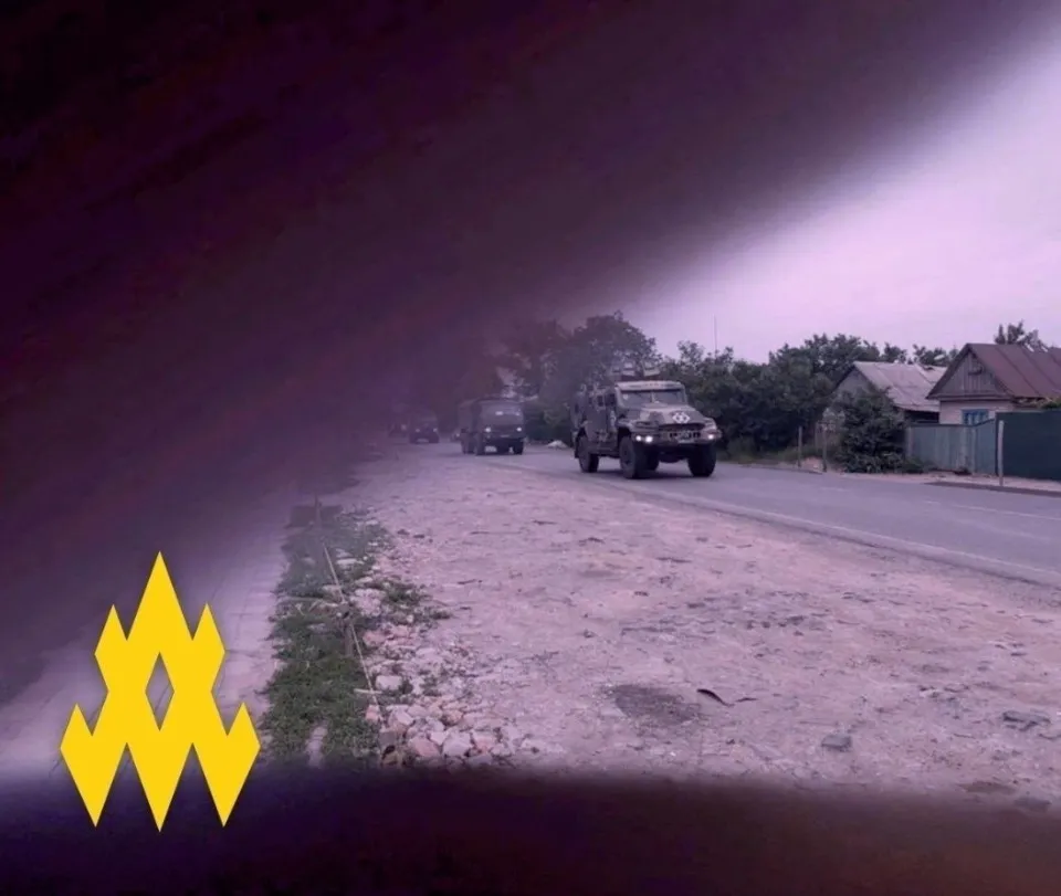військова техніка росіян на Луганщині