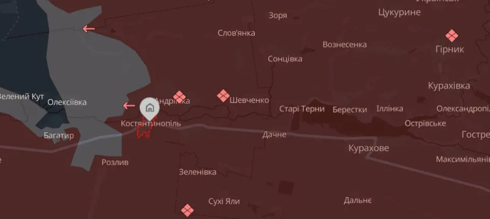 Андрієвка та Костантінопіл у Донецькому регіоні