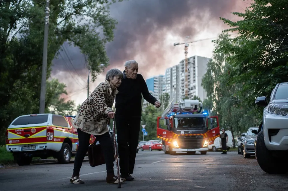Обстріл Київ