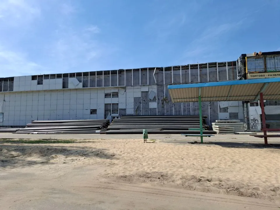 ТРЦ “Джаз” в окупованому Сіверськодонецьку. 2024 р.