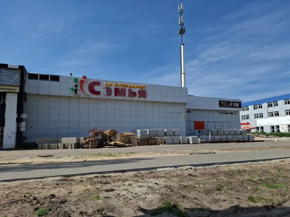 ТРЦ “Джаз” в окупованому Сіверськодонецьку. 2024 р.