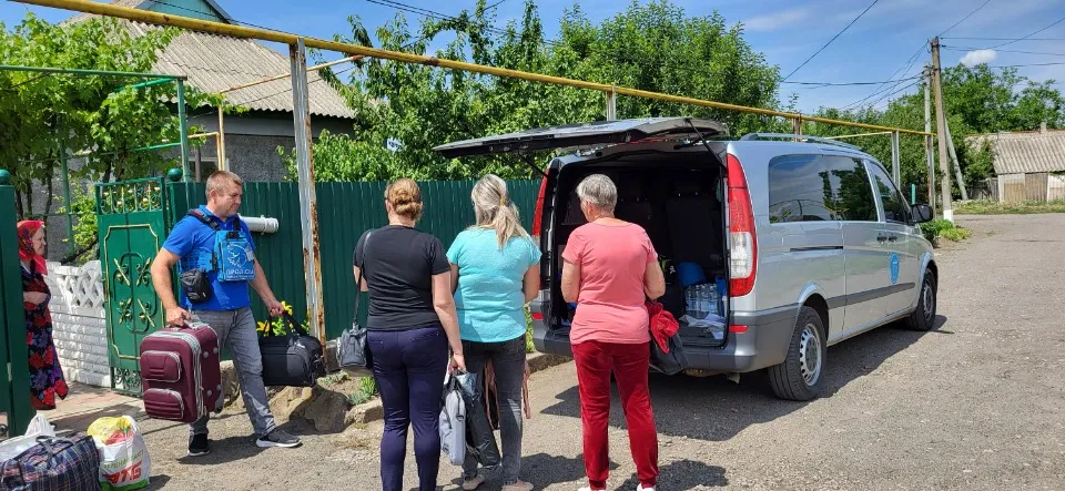 евакуація з Дніпропетровщини
