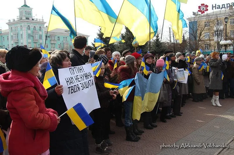 Луганськ 09.03.2014. Фото: Олександр Волчанський